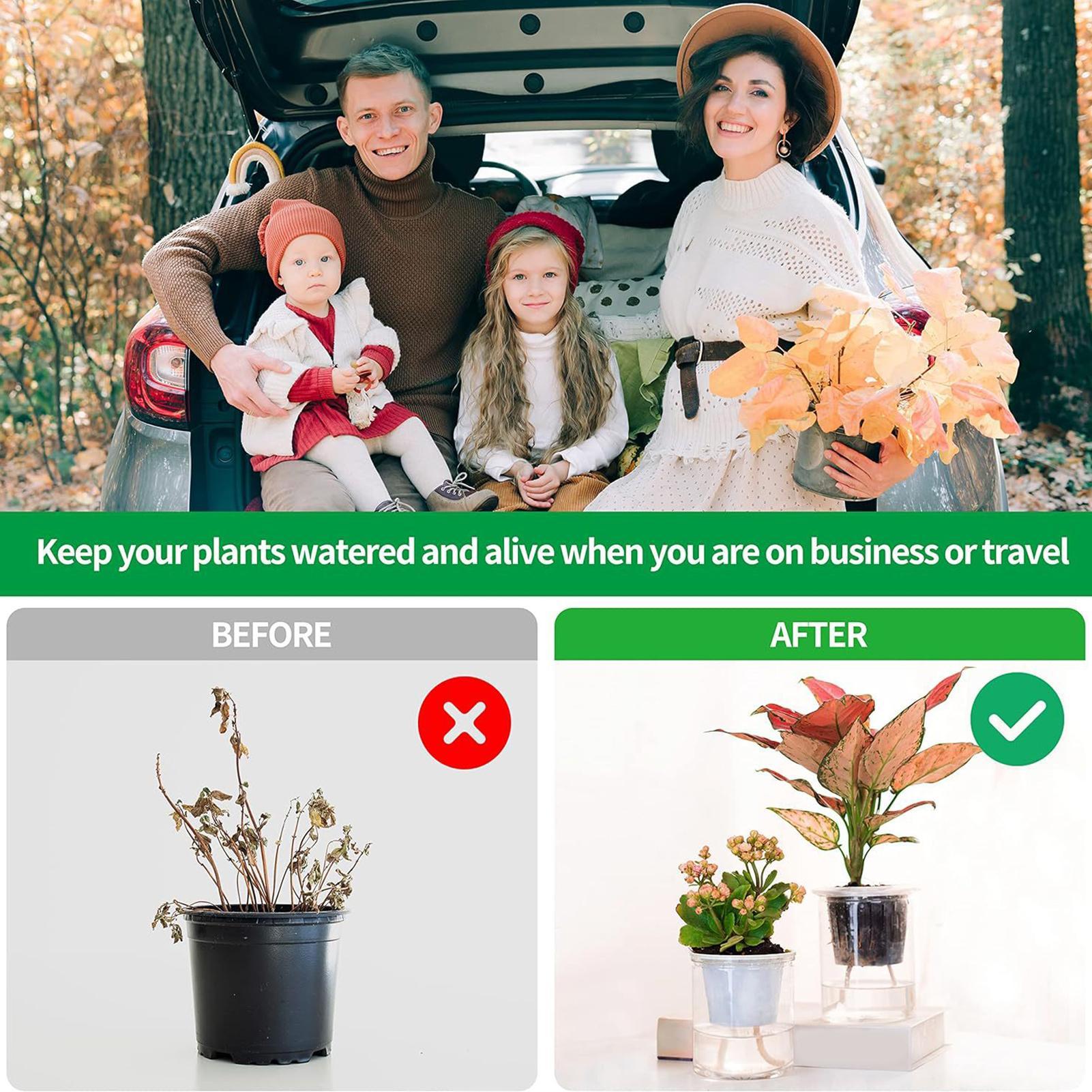 Self-Watering Planter - Plant Wicks For Self Watering 2-Piece
