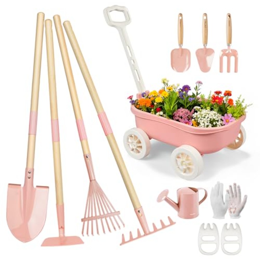 Gardening Set with Wheelbarrow - Gardening Tools Japan ulasan dan harga