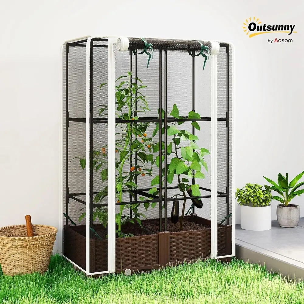 Elevated Garden Bed with Trell - Self-Watering Planter ulasan dan harga
