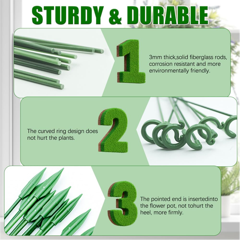 5/10PCS Plant Supports Stand B - Orchid Potting Mix ulasan dan harga