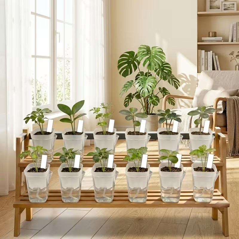 16/32 Pack Self-Watering Plant - Self-Watering Planter ulasan dan harga