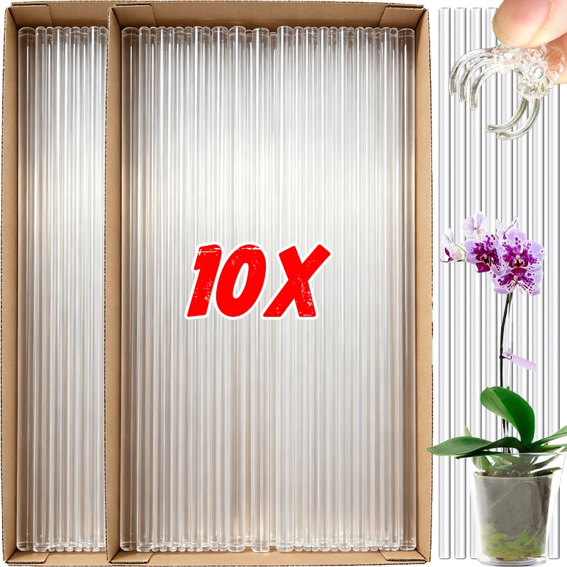 Reusable Clear Flower Support  - Orchid Potting Mix ulasan dan harga
