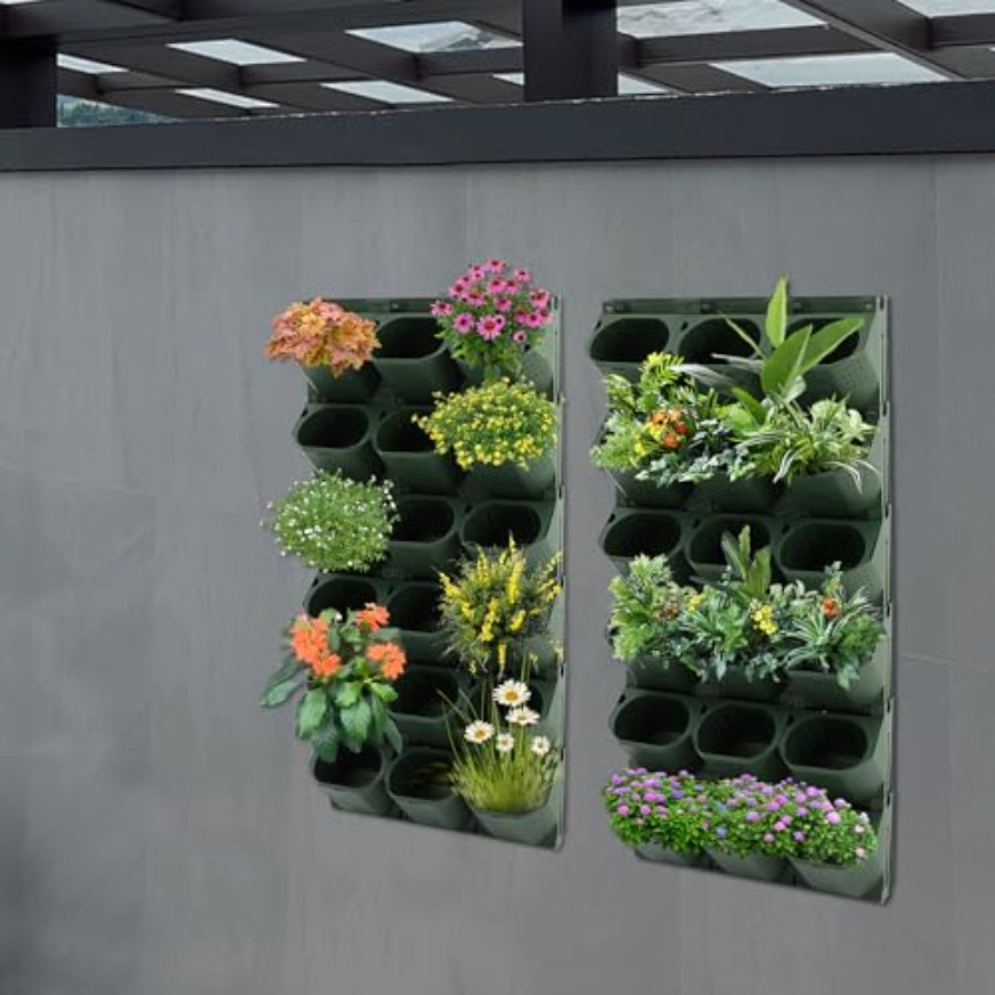 36-Slot Self-Watering Wall Pla - Self-Watering Planter ulasan dan harga
