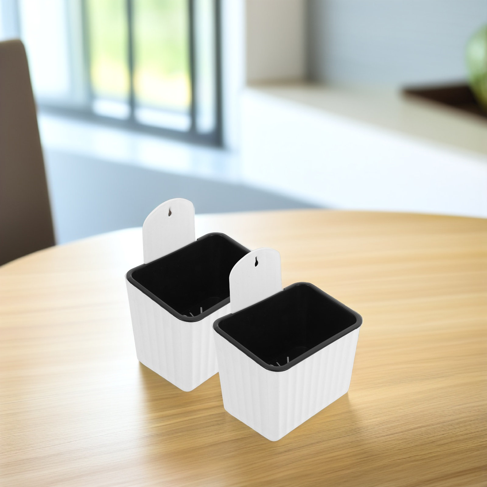 2Pcs Wall Mount Flower Pots Se - Self-Watering Planter ulasan dan harga