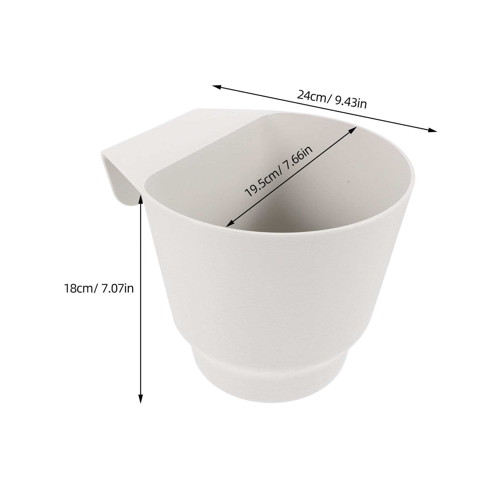 Self Watering Plastic Violet P - Self-Watering Planter ulasan dan harga