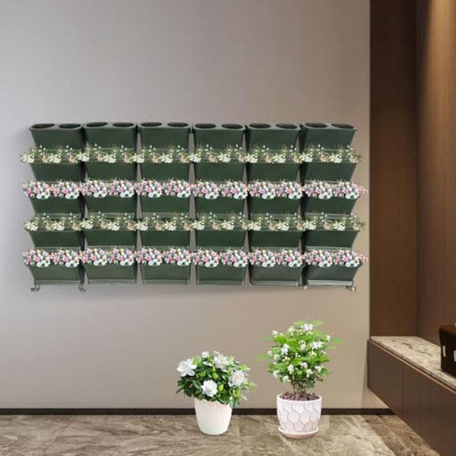Vertical Wall Planter For Balc - Self-Watering Planter ulasan dan harga