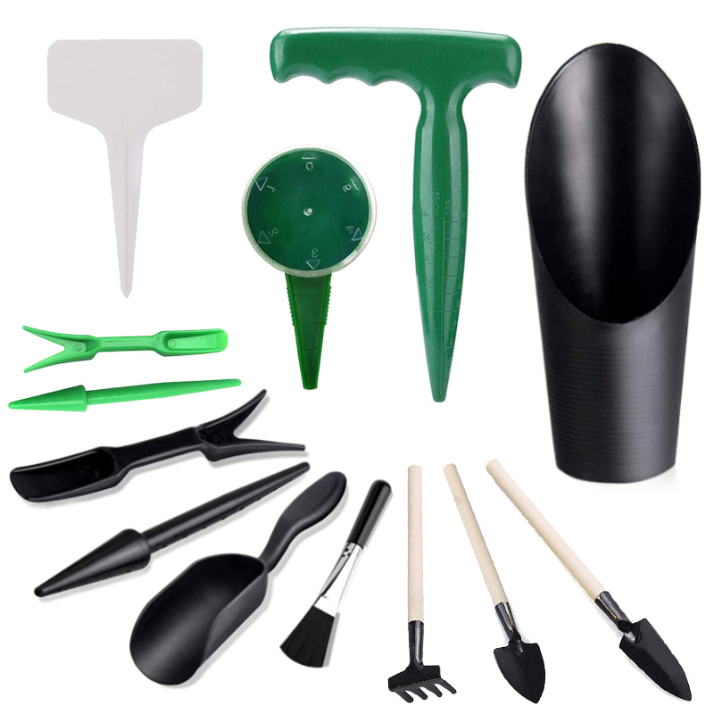 Mini Gardening Tool Set Label  - Gardening Tools Shop ulasan dan harga