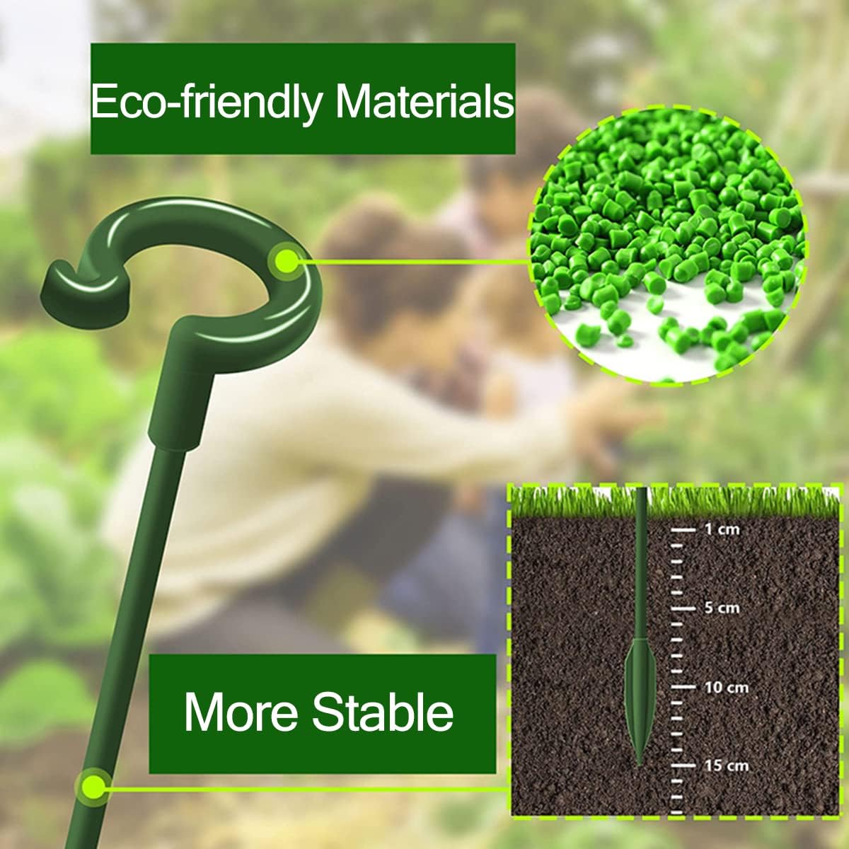 5/10pcs Plant Support Stakes P - Orchid Potting Mix ulasan dan harga